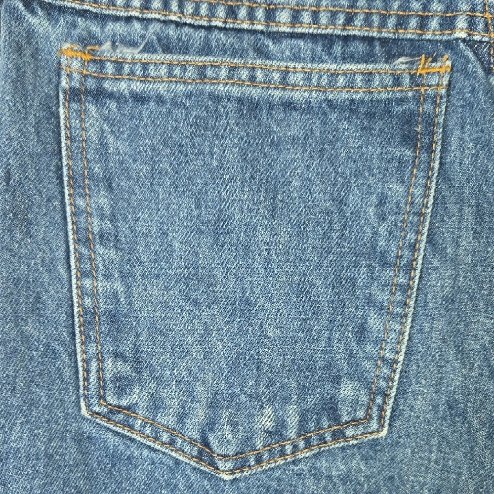 GAP Vintage WORK FORCE High Rise Jeans Classic OLD SCHOOL Made In USA 11-12 - Picture 7 of 17